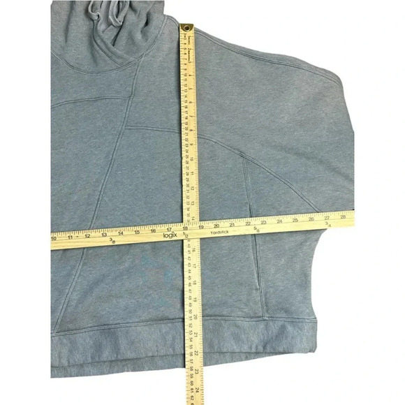 Lululemon Broken Beats Hoodie Heathered Glacier Grey size X/S - Picture 12 of 16